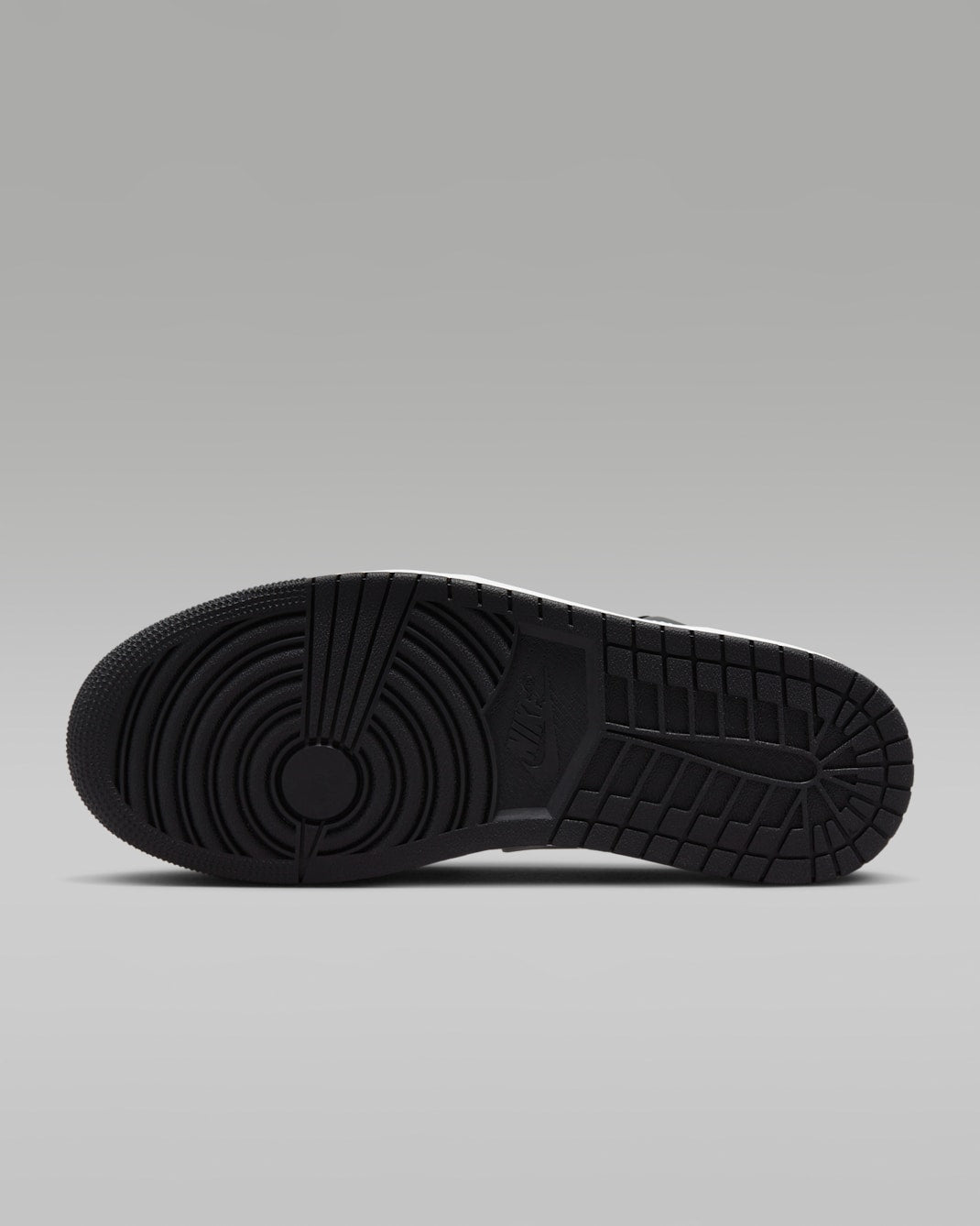 Air Jordan 1 Low Black, White & Silver Sneakers